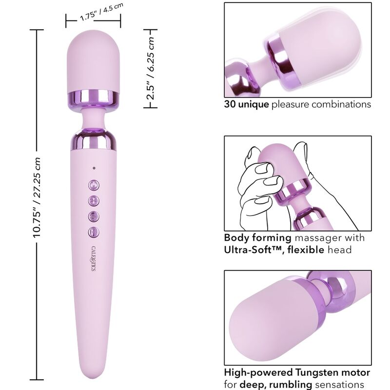 CALIFORNIA EXOTICS - OPULENCE MASSAGER ROSA