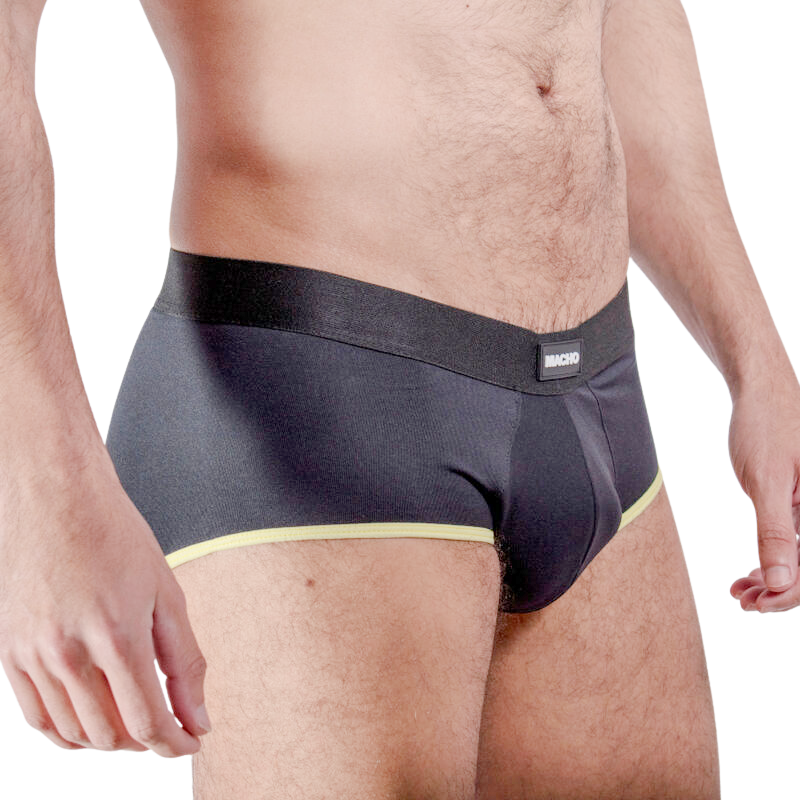 MACHO - MS24R KURZE UNTERHOSE DUNKELROT XL