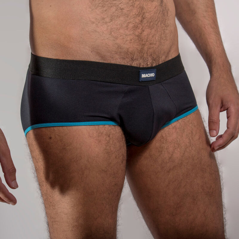 MACHO - MS24R KURZE UNTERHOSE DUNKELROT XL