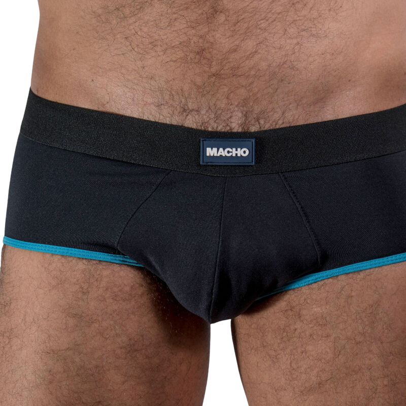 MACHO - MS24R KURZE UNTERHOSE DUNKELROT XL
