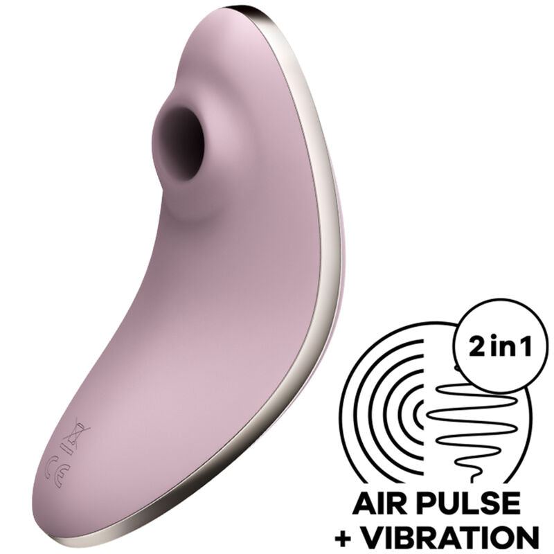 SATISFYER - VULVA LOVER 1 LUFTPULSSTIMULATOR & VIBRATOR BLAU