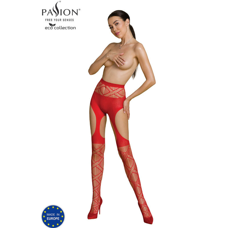 PASSION - ECO COLLECTION BODYSTOCKING ECO S005 WEISS