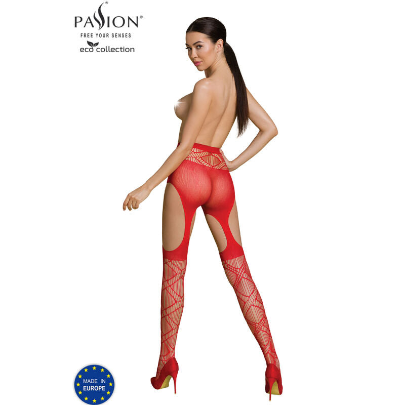 PASSION - ECO COLLECTION BODYSTOCKING ECO S005 WEISS