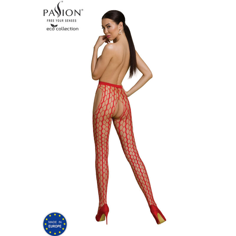 PASSION - ECO COLLECTION BODYSTOCKING ECO S007 WEISS