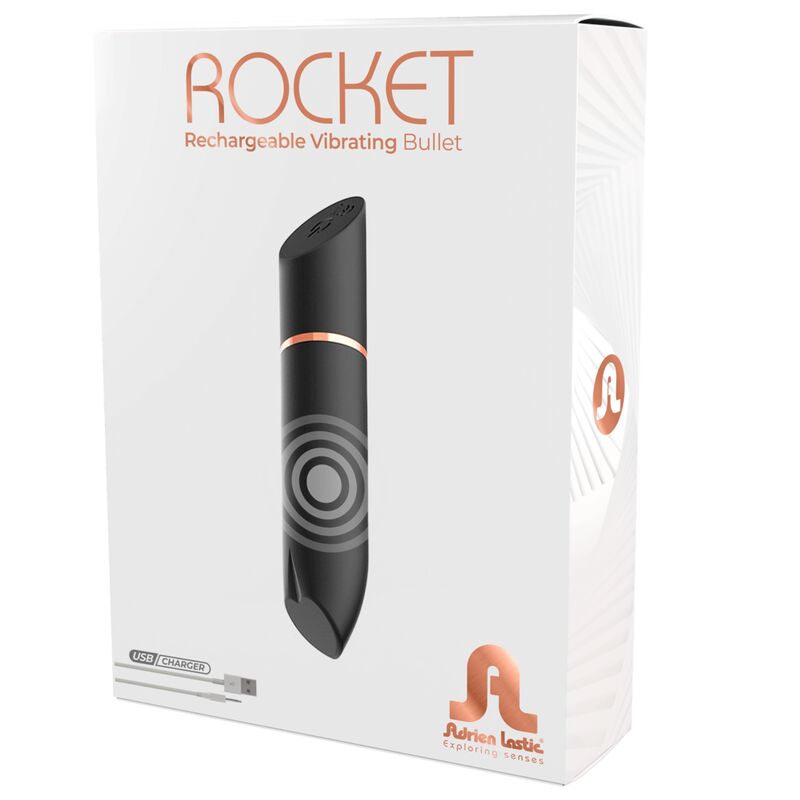 ADRIEN LASTIC ROCKET SCHWARZ WIEDERAUFLADBARES GESCHOSS