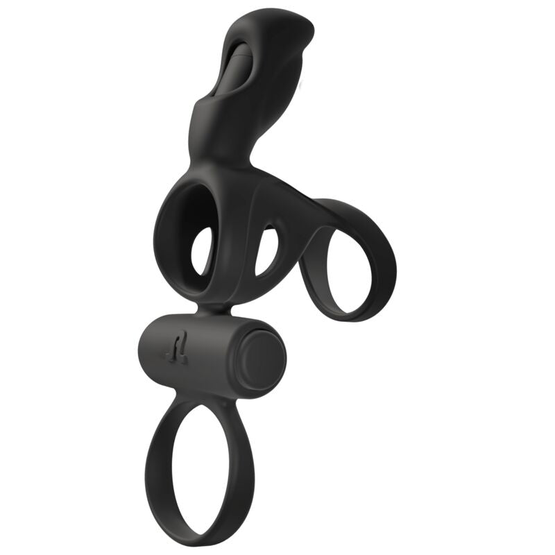 ADRIEN LASTIC SPARTACUS-RING & PENIS-HÜLLE MIT VIBRATOR