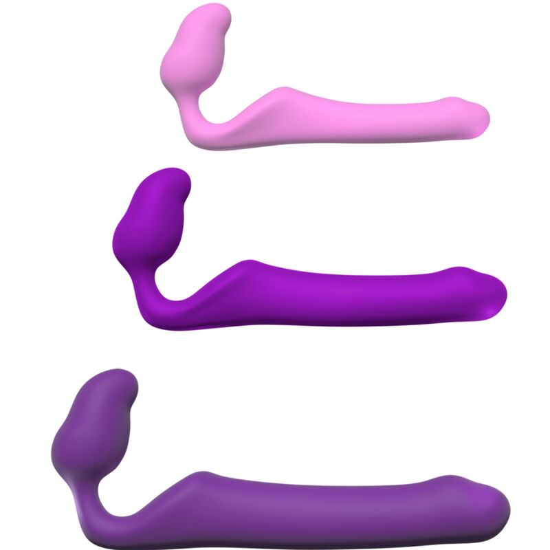 ADRIEN LASTIC QUEENS STRAP-ON FLEXIBEL VIOLETT GRÖSSE L