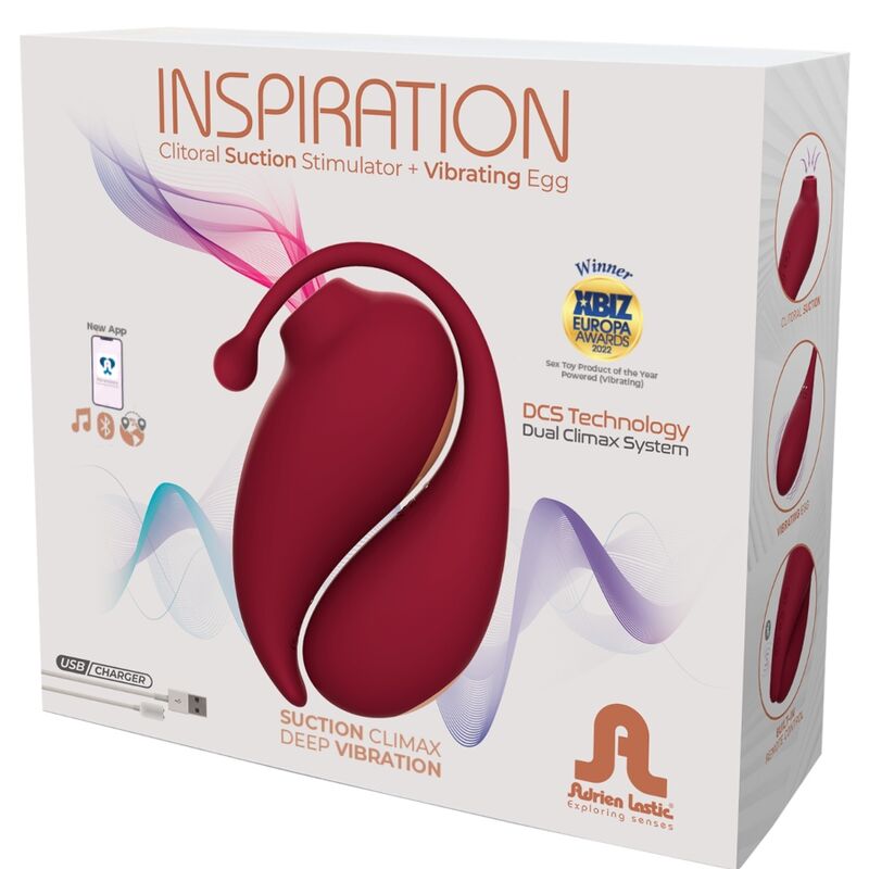 ADRIEN LASTIC INSPIRATIONS-KLITORISAUGER + VIBRIERENDES EI ROT KOSTENLOSE APP