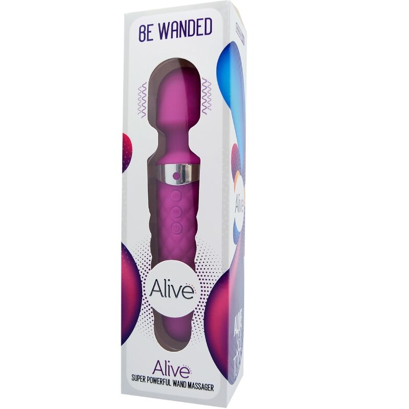 ALIVE BE WANDED VIBRATOR-MASSAGER LILA