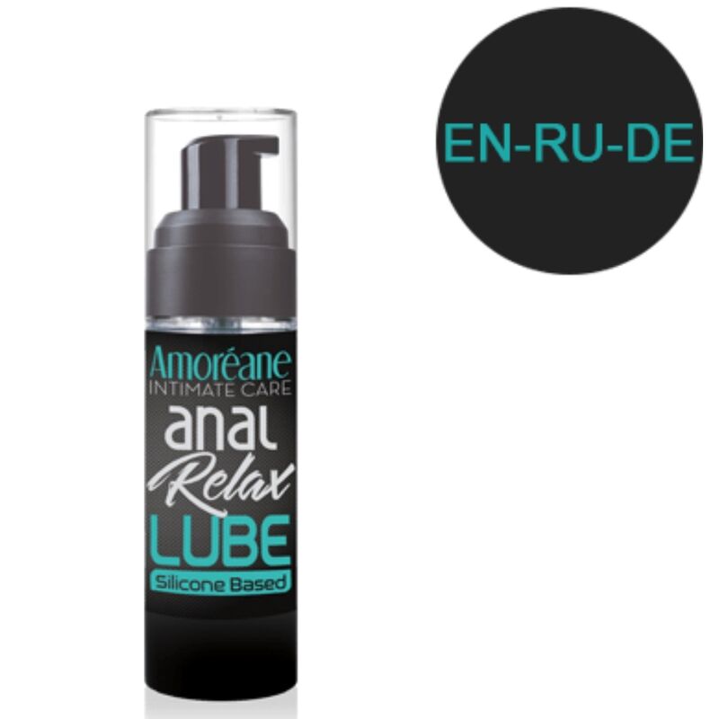 AMOREANE ANAL-SCHMIERMITTEL AUF SILIKONBASIS EN/RU/DE 30 ML