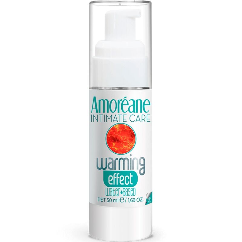 AMOREANE SCHMIERMITTEL AUF WASSERBASIS MIT WÄRMEEFFEKT 50 ML