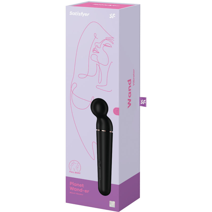SATISFYER - PLANET WAND-ER VIBRATOR MASSAGER BLAU