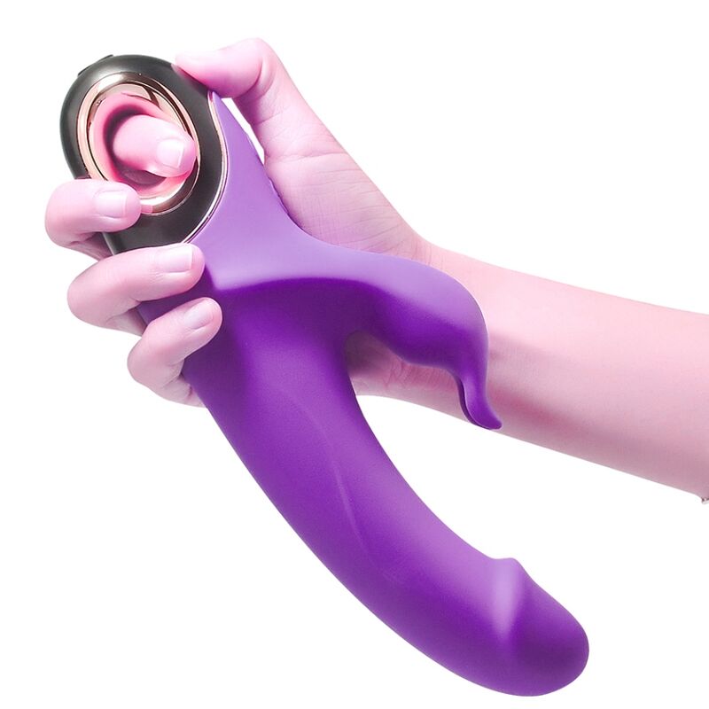ARMONY - METEROR DILDO VIBRATOR RABBIT ROTATOR LILA