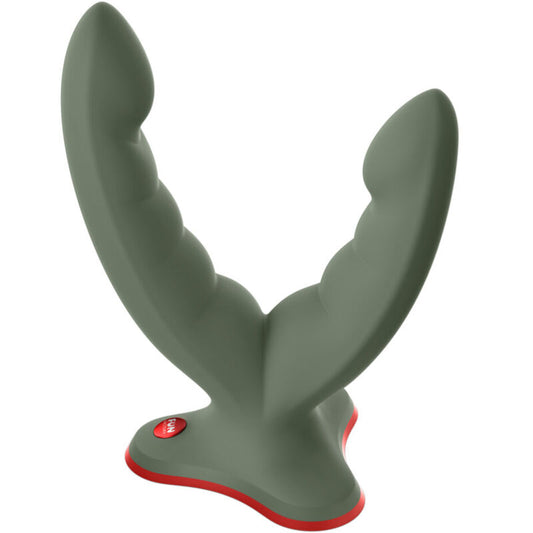 FUN FACTORY - RYDE DOPPELDILDO & MASSAGER SCHWARZ