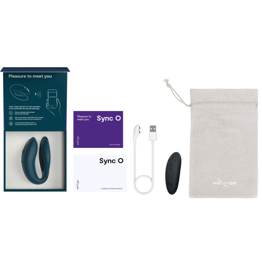 WE-VIBE - SYNC O FLEXIBLER VIBRATOR MIT FERNBEDIENUNG VIOLETT