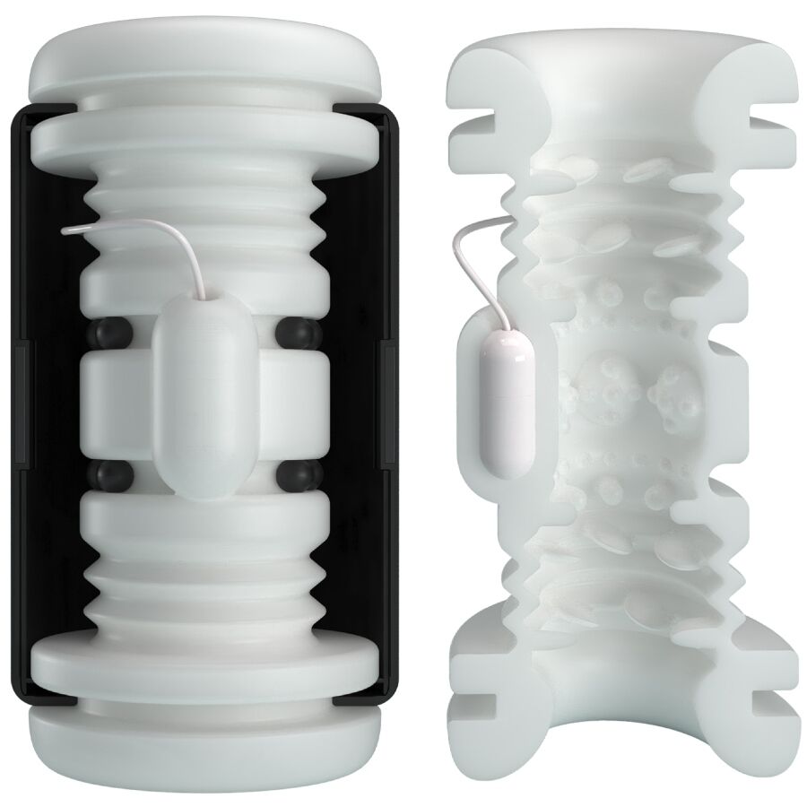 PRETTY LOVE - DJ GIRL MÄNNLICHER MASTURBATOR MIT VIBRATION 5 EINSTELLUNGEN NEGRO