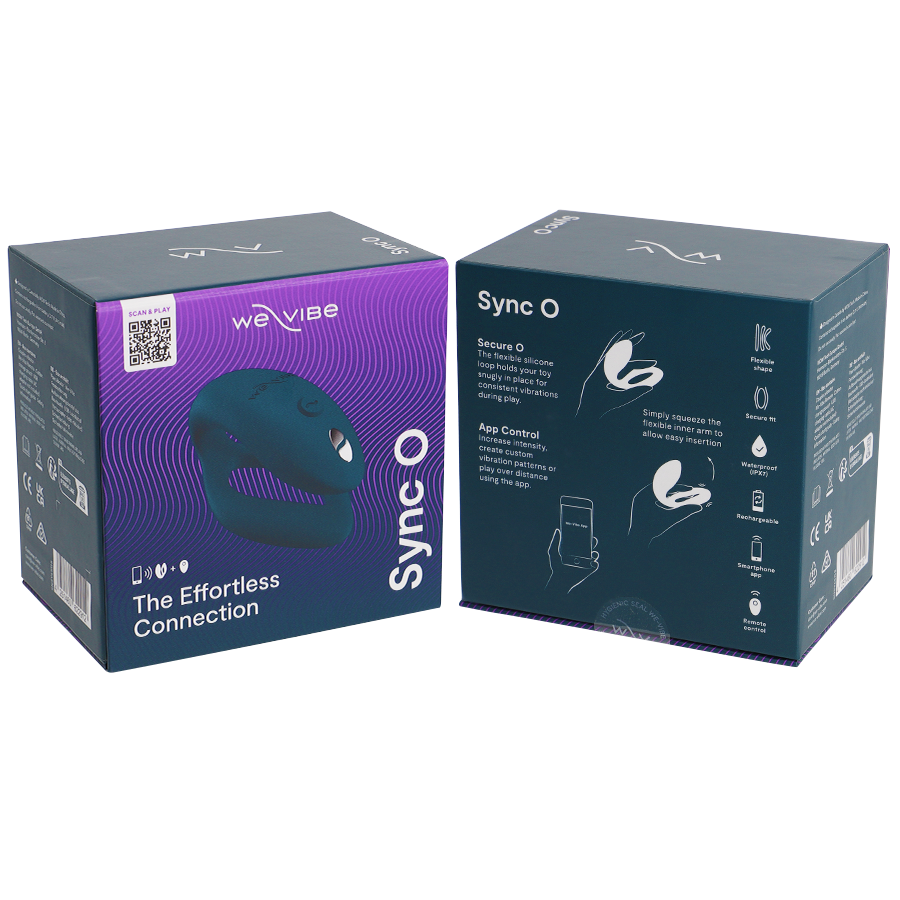 WE-VIBE - SYNC O FLEXIBLER VIBRATOR MIT FERNBEDIENUNG VIOLETT