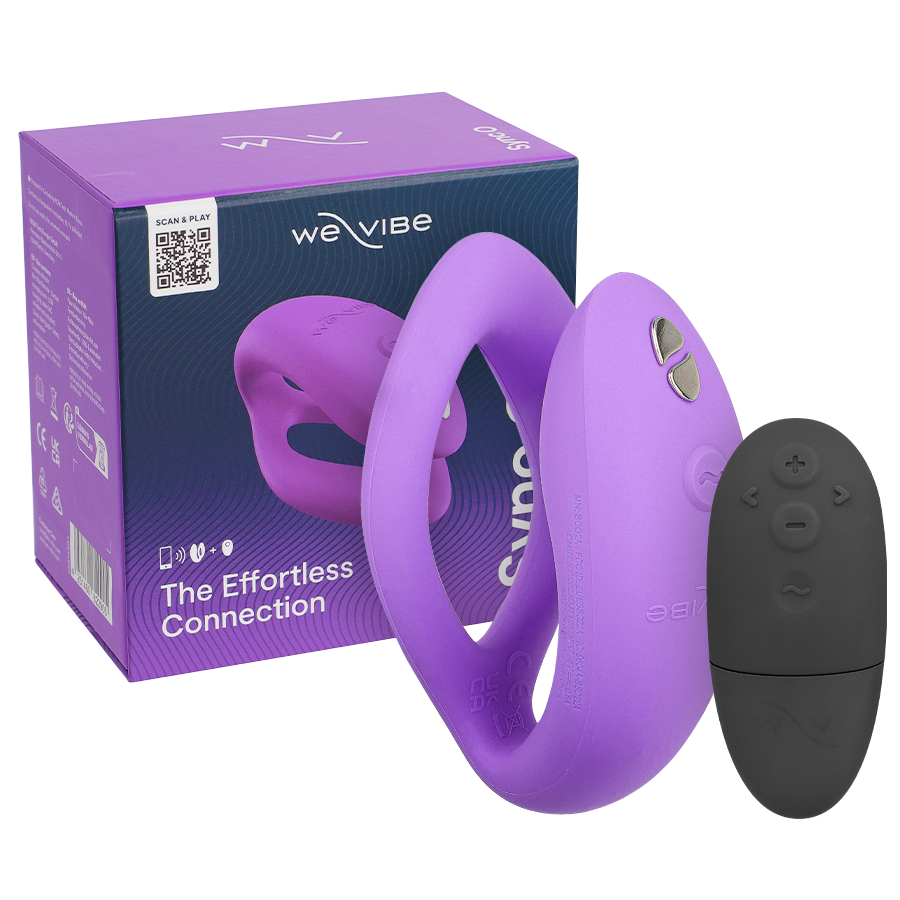 WE-VIBE - SYNC O FLEXIBLER VIBRATOR MIT FERNBEDIENUNG VIOLETT