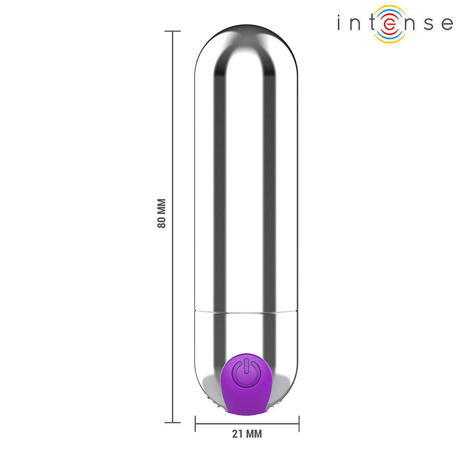 INTENSE - KAREN MINI WIEDERAUFLADBARER VIBRATIONSKUGEL SCHWARZ