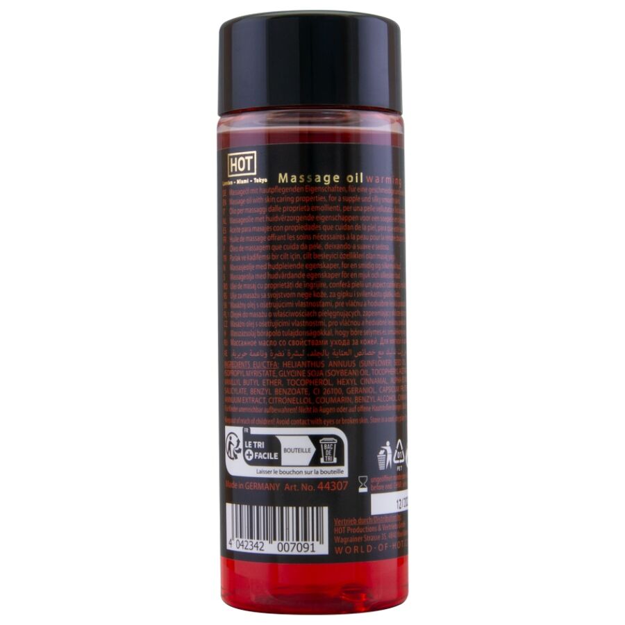 HOT - MASSAGEÖL WÄRMEND 100 ML