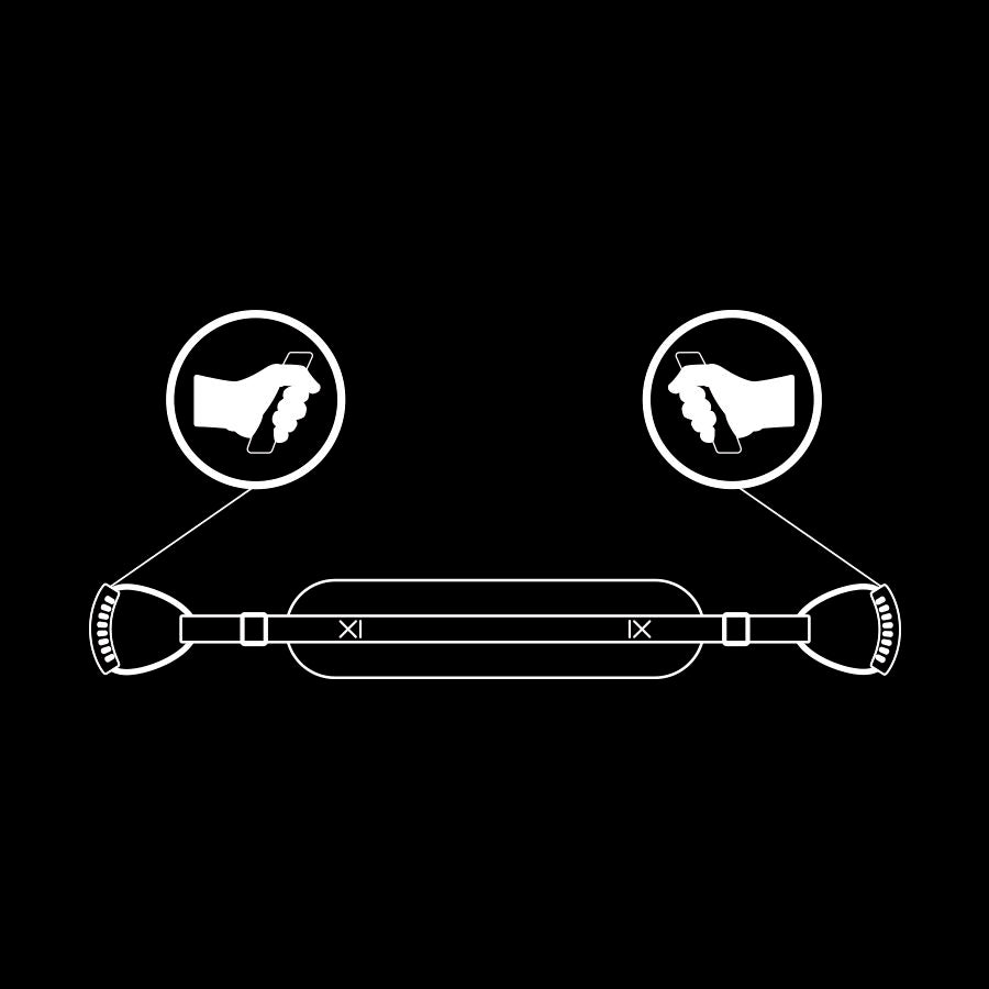 FETISH SUBMISSIVE - HUNDEGESCHIRR MIT NOPRENE-FUTTER