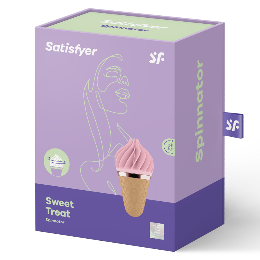SATISFYER - SWEET TREAT SPINNATOR SCHWARZ