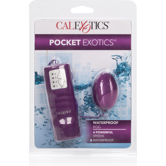 CALIFORNIA EXOTICS - POCKET EXOTICS WASSERDICHTES EI LILA 4V