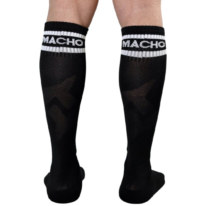 MACHO - LANGE SOCKEN, EINE GRÖSSE, BLAU
