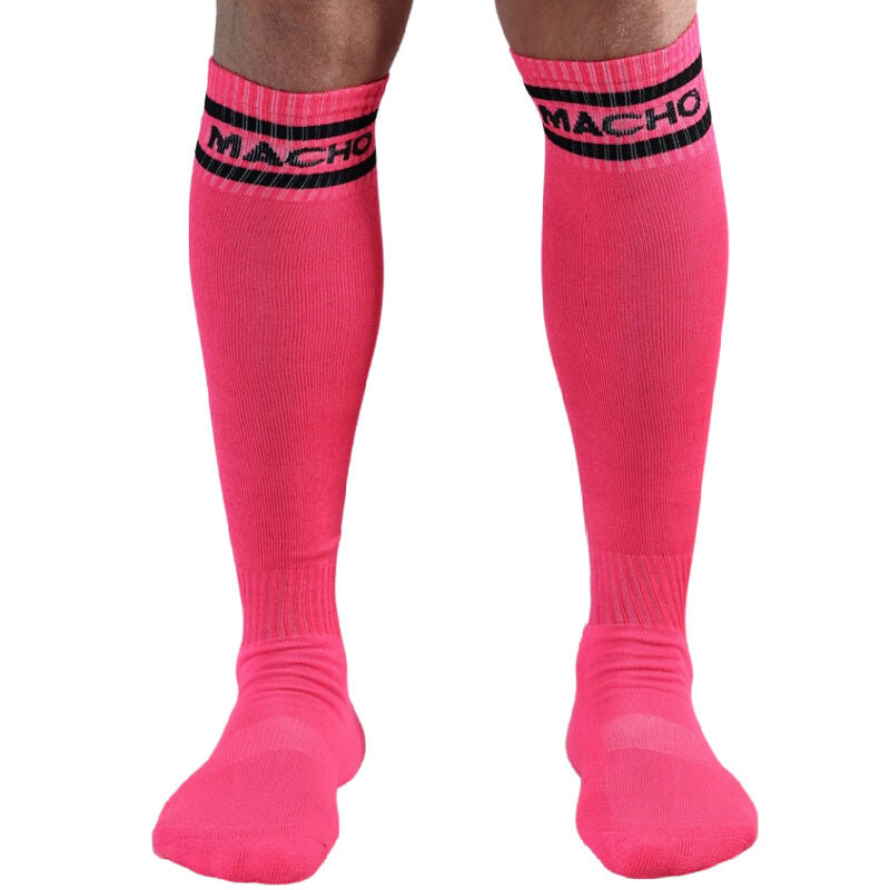 MACHO - LANGE SOCKEN, EINE GRÖSSE, BLAU