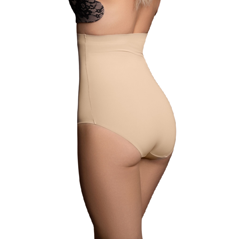 BYE-BRA - NAHTLOSER GÜRTEL STIL HÖSCHEN SCHWARZ GRÖSSE XXL