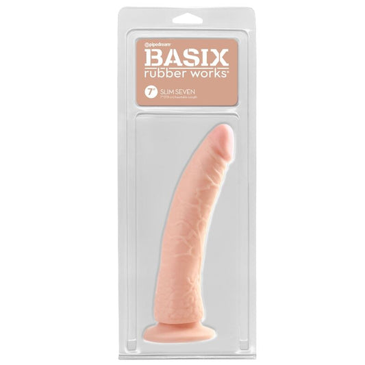 BASIX - JELLY PENIS SLIM 19 CM NATÜRLICH