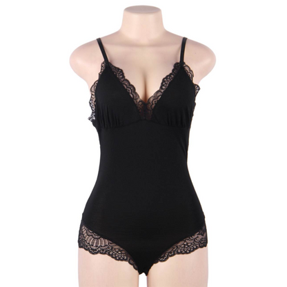 QUEEN LINGERIE - SPITZEN-TEDDY L/XL