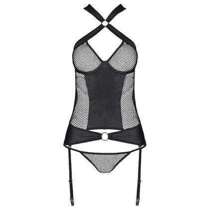 PASSION - AMANDA KORSETT ÖKOLOGISCHES LEDER L/XL