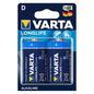 VARTA - LONGLIFE POWER ALKALIBATTERIE D LR20 2 EINHEIT