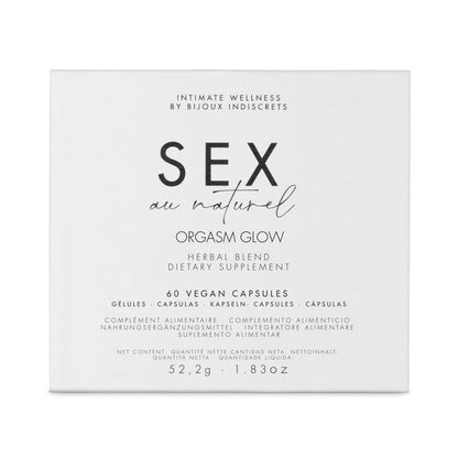BIJOUX - ORGASM GLOW NAHRUNGSERGNZUNGSMITTEL 60 KAPSELN