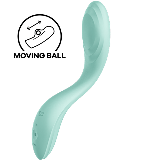 SATISFYER - RRROLLING PLEASURE GSPOT VIBRATOR WEISS