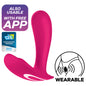 SATISFYER - TOP SECRET VIBRATOR ROSA