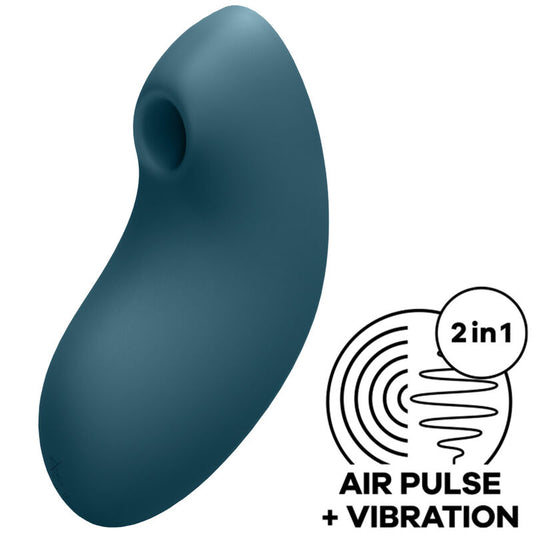 SATISFYER - VULVA LOVER 2 LUFTPULSSTIMULATOR & VIBRATOR WEISS