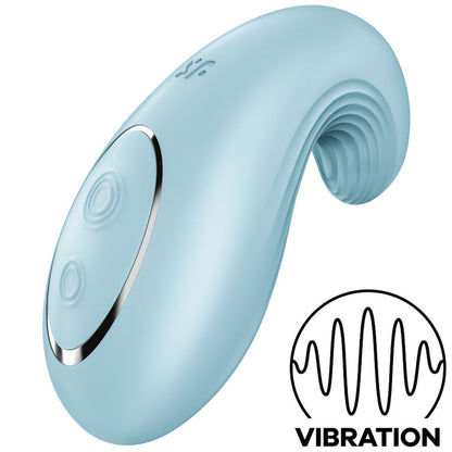 SATISFYER - DIPPING DELIGHT AUFLEGVIBRATOR ROT