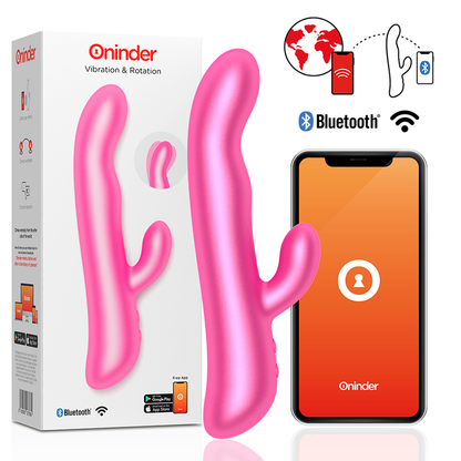 ONINDER - OSLO VIBRATION & ROTATION SCHWARZ - KOSTENLOSE APP