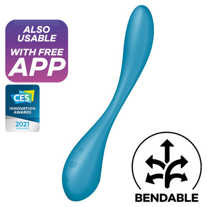 SATISFYER - G-SPOT FLEX 5 MULTI VIBRATOR LILA