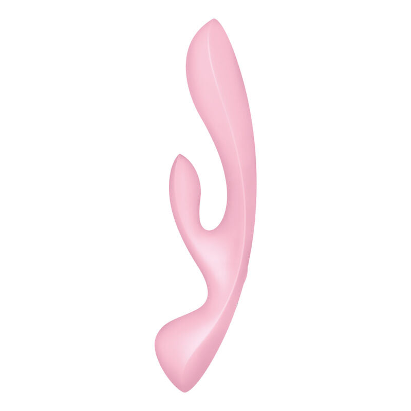 SATISFYER - TRIPLE OH HYBRID VIBRATION BLAU