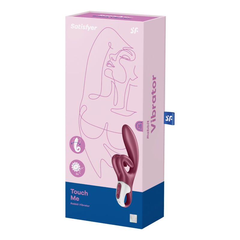 SATISFYER - TOUCH ME RABBIT VIBRATION BLAU