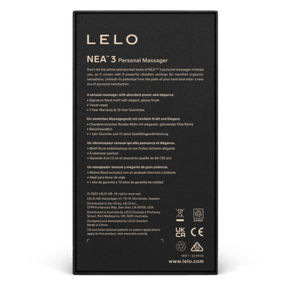 LELO - NEA 3 PERSÖNLICHES MASSAGER - BLAU