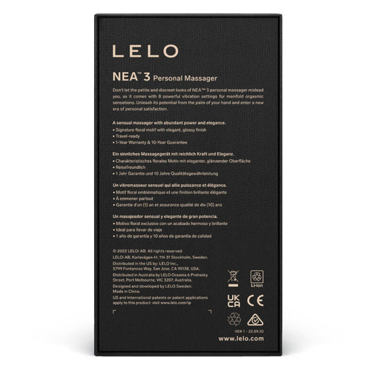 LELO - NEA 3 PERSÖNLICHES MASSAGER - BLAU