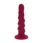 GET REAL - RIBBED DONG 12 CM ROT