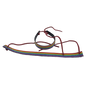 PRIDE - LGBT-FLAGGE SCHWARZES LEDERARMBAND