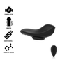 BLACK&SILVER - PRESTON WIEDERAUFLADBARER SILIKON-VIBRATOR-PANTIE SCHWARZ