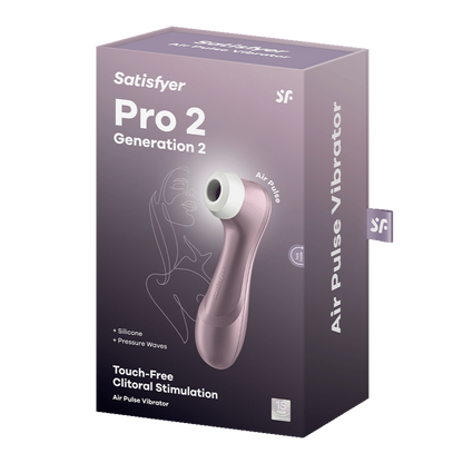 SATISFYER - PRO 2 LUFTPULSSTIMULATOR BLAU