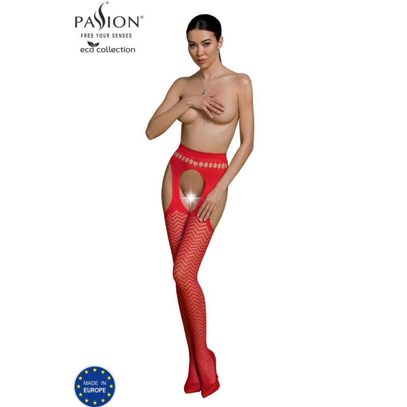 PASSION - ECO COLLECTION BODYSTOCKING ECO S002 WEISS